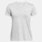 Grey Under Armour Women's UA Tech™ Twist V-Neck T-Shirt from O'Neill's.