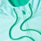 Green Canterbury Men's Ireland Half Zip Training Hoodie, with 1/4 zip opening with a zip guard to prevent irritation from O'Neills.