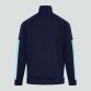 Navy Canterbury Kids' Ireland Half Zip Training Top, with Funnel neck with 1/2 zip opening and side pockets from O'Neills.