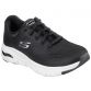 black and white Skechers trainers with supportive comfort and a sporty style from oneills.com