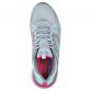 grey, blue and pink Skechers women's walking shoes with soft woven mesh and a smooth leather and synthetic upper from O'Neills