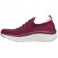 plum Skechers Women's runners with laces and a slip on design from O'Neills