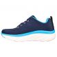 Women's Skechers Lace Up Trainers With Mesh Upper Navy Blue and White from O'Neills.