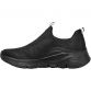 Black Skechers Women's runners with podiatrist-certified arch support from O'Neills