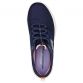 Women's Skechers Lace Up Trainers With S logo and mesh upper navy from O'Neills.