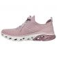 purple Skechers women's laced runners with a breathable athletic mesh knit upper from O'Neills
