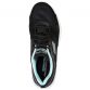 Black and Mint Skechers women's trainers in a sleek, sporty design with a lace up closure from O'Neills