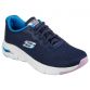 Navy Womens Skechers Arch Fit - Infinity Cool Trainers with a removable insole from O'Neills