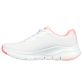 White / Pink Skechers Women's Arch Fit - Infinity Cool Trainers that are Machine washable from o'neills.