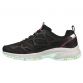 Women's Skechers Run Trail Trainers Black White and Pink from O'Neills.