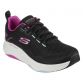 Women's Black Skechers D'Lux Fitness - Roam Free Trainers, with Air-Cooled Memory Foam® cushioned comfort insole from O'Neills.