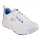 Women's White Skechers D'Lux Fitness - Roam Free Trainers, with well-cushioned supportive midsole from O'Neills.
