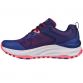 Women's Navy Skechers D'Lux Trail - Round Trip Trainers, with well-cushioned supportive midsole from O'Neills.