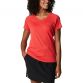Women's Red Columbia Zero Rules™ T-Shirt, with a V Neck from O'Neills.