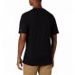 Black men's Columbia CSC basic logo t-shirt with short sleeves and white logo on the front from O'Neills.