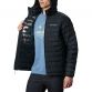 Black Black Men's Columbia Powder Lite Hooded Jacket with thermal reflective lining from O'Neills.