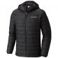 Black Men's Columbia Padded Jacket with hood and zipped pockets from O'Neills.