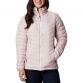 Pink women's Columbia Columbia Powder Lite Jacket with padded outer and zipped pockets from O'Neills.