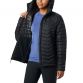 Black Columbia Women's Powder Lite™ Hooded Jacket, with Drawcord adjustable hem from O'Neills