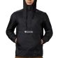 Men's Columbia black windbreaker with hood and pouch pocket from O'Neills.