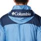 Blue Men's Columbia windbreaker with hood and pouch pocket from O'Neills.