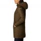 Olive Green Columbia Women's Powder Lite™ Mid Down Jacket, with Zippered hand pockets from O'Neills.
