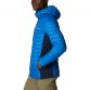 Blue and Black Columbia Men's Powder Pass™ Hybrid Down Jacket is waterproof and features two zipped pockets from O'Neills
