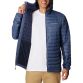 Navy Columbia Men's Powder Pass™ Hooded Jacket, with Zippered hand pockets from O'Neill's.
