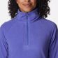 Women's purple Columbia fleece half zip jacket from O'Neills.