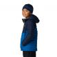 Navy and blue Columbia boys padded jacket with hood from O'Neills.