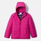 Pink Columbia Kids' Powder Lite™ Hooded Jacket, with Hand pockets from O'Neills.