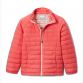 Kids' Pink Columbia Powder Lite Jacket, with hand pockets from O'Neills.