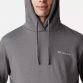 Grey Columbia Men's Viewmont II Sleeve Graphic Hoodie, with Drawcord adjustable hood from O'Neills.
