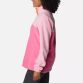 Women's pink Columbia half snap fleece pullover from O'Neills.