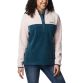 Navy and Pink Columbia Women's Benton Springs™ 1/2 Snap Pullover from O'Neill's.
