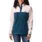 Navy and Pink Columbia Women's Benton Springs™ 1/2 Snap Pullover from O'Neill's.