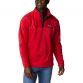 Red Columbia Men's Steens Mountain™ Fleece Pullover, with a Modern Classic Fit from O'Neills.