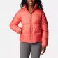 Blush Pink Columbia Women's Puffect™ Jacket with Zippered hand pockets from O'Neills.