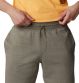 Men's Green Columbia Logo Fleece Shorts, with hand pockets from O'Neills.