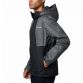 Black and grey men's Columbia Inner Limits Rain Jacket with zip pockets and hood from O'Neills.