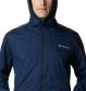 Navy men's Columbia Inner Limits Rain Jacket with zip pockets and hood from O'Neills.