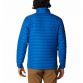 Blue men's Columbia Powder Pass puffer jacket with zip pockets and adjustable hem from O'Neills.