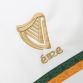 White 1916 Commemoration Jersey with watermarked harp design and historic Poblacht na hÉireann on the back by O'Neills. 