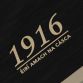 Black Women's 1916 Commemoration Jersey with Poblacht na hÉireann on the back by O’Neills.
