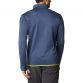 Navy men's Columbia half zip top with green binding on cuffs and hem from O'Neills.