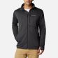 Men's Columbia black full zip jacket with side pockets from O'Neills.