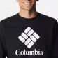 Black Columbia Men's Trek™ Crew Sweatshirt, with Ribbed collar from O'Neills. 