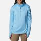 Blue Columbia Women's Park View™ Half Zip Fleece, with Zip-closed security pocket from O'Neill's.