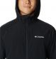 Men's Black Columbia Tall Heights™ Hooded Softshell Jacket, with water resistant fabric from O'Neills.