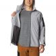 Men's Grey Columbia Tall Heights™ Hooded Softshell Jacket, with zippered arm pockets from O'Neills.